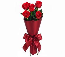Букет 5 Красных роз Эдлесс Лав в Истре