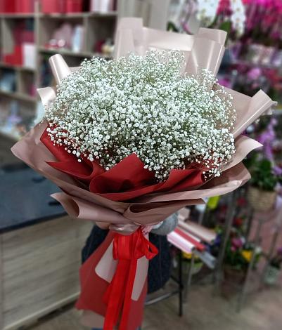 Букет цветов из: Гипсофила в Истре