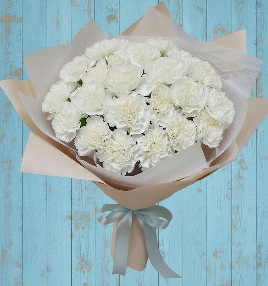 Букет цветов из: Гвоздики в Истре