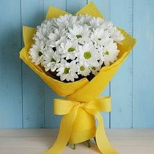 Букет цветов из:  Хризантемы в Истре