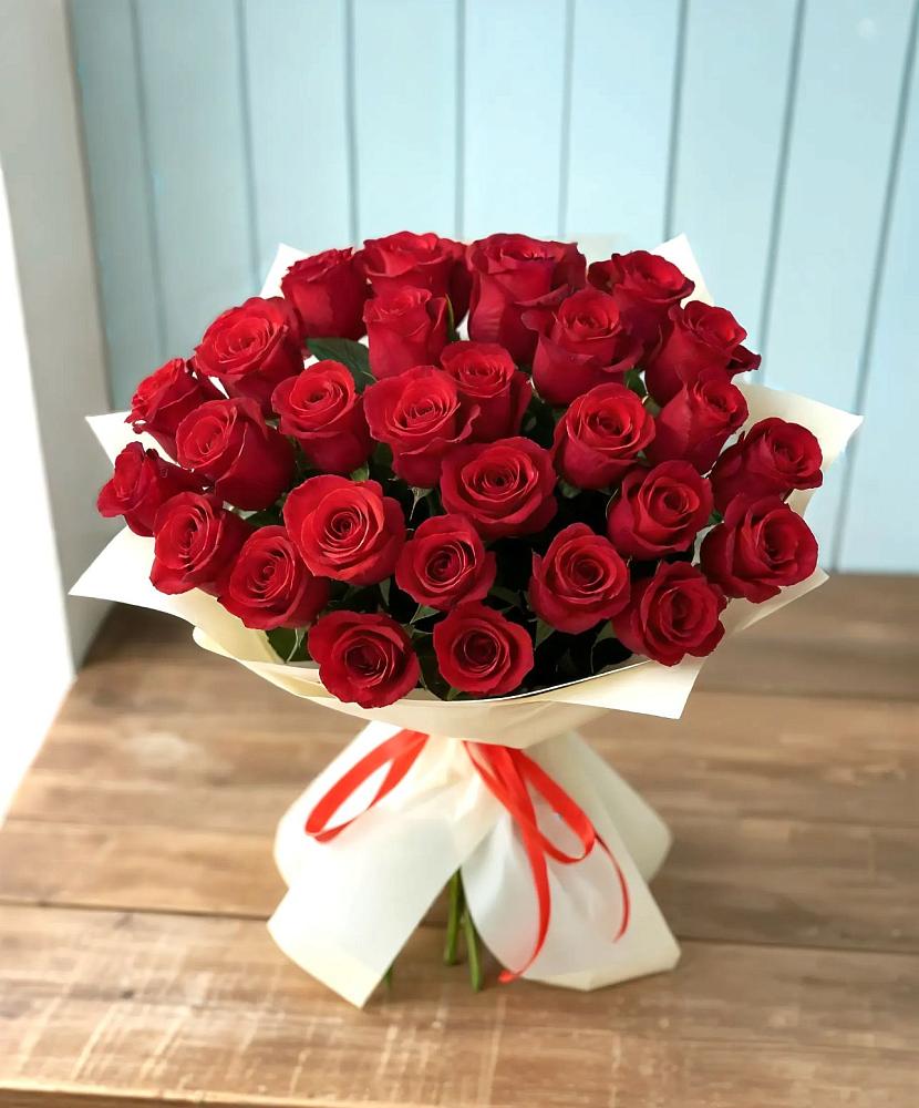 Букет 29 Красных роз в Истре