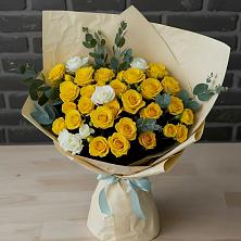 Букет цветов из:  Розы в Истре