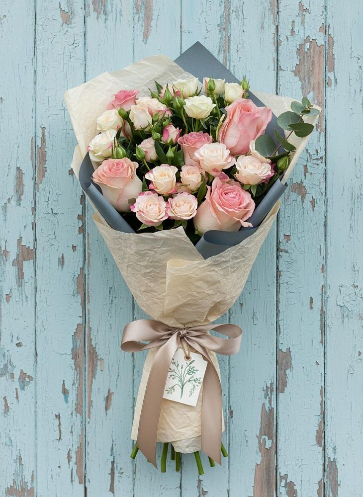 Букет цветов из: Розы в Истре