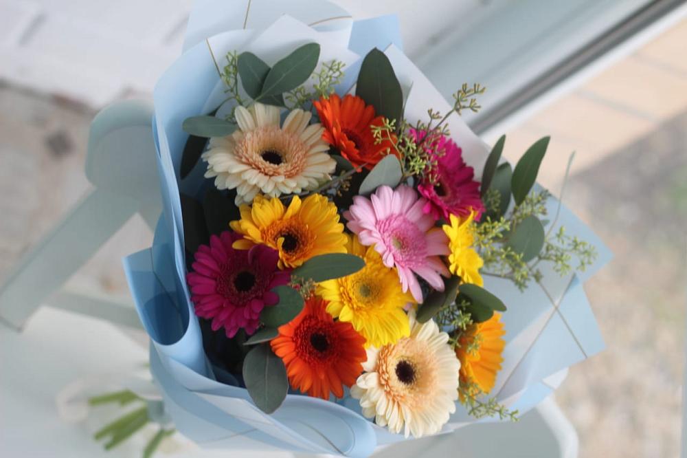 Букет цветов из: Герберы в Истре