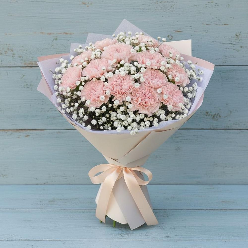 Букет цветов из: Гвоздики в Истре