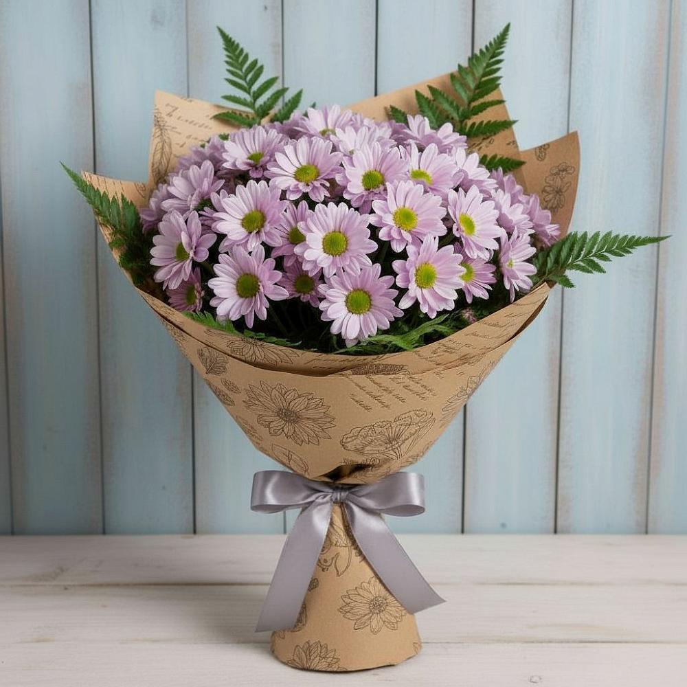 Букет цветов из: Хризантемы в Истре