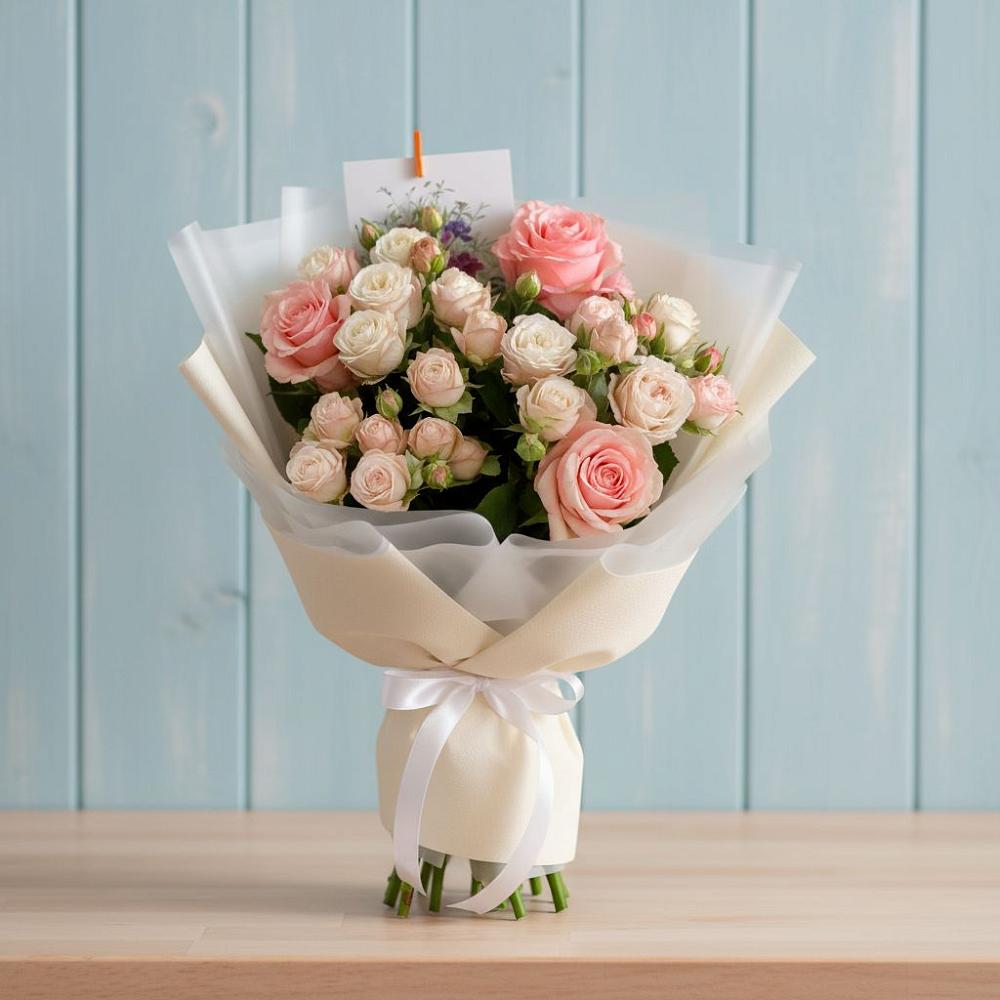 Букет цветов из: Розы в Истре