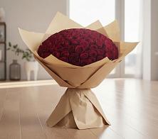 Букет 101 Красная роза в Истре
