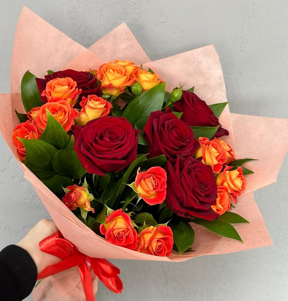 Букет Любовь и восторг в Истре