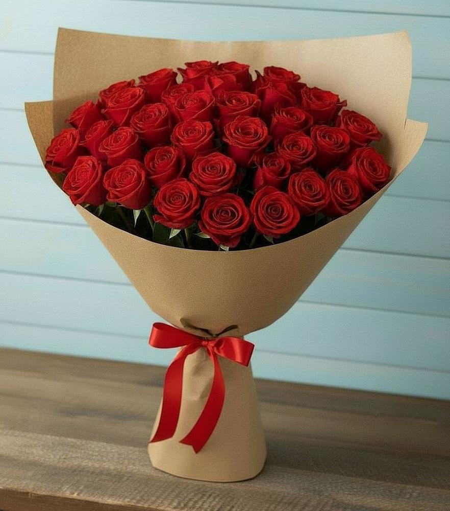 Букет Красные розы Милано в Истре