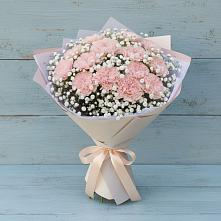 Букет цветов из:  Гвоздики в Истре