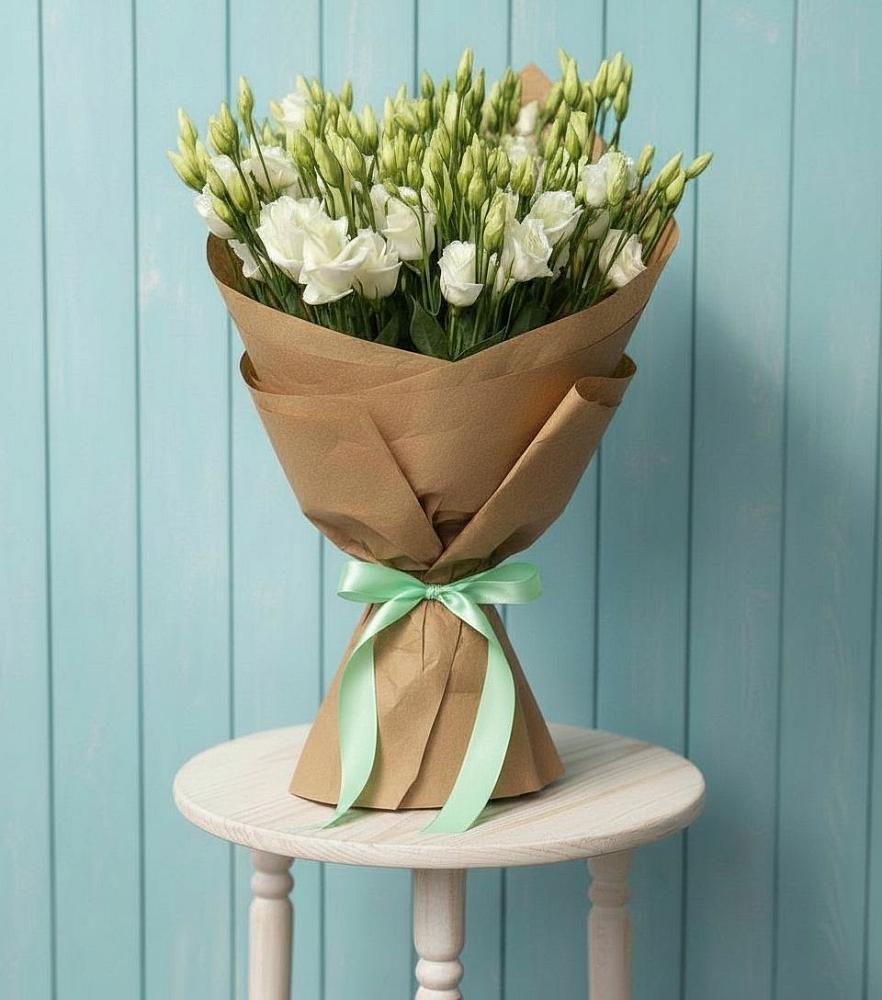 Букет цветов из: Лизиантусы в Истре