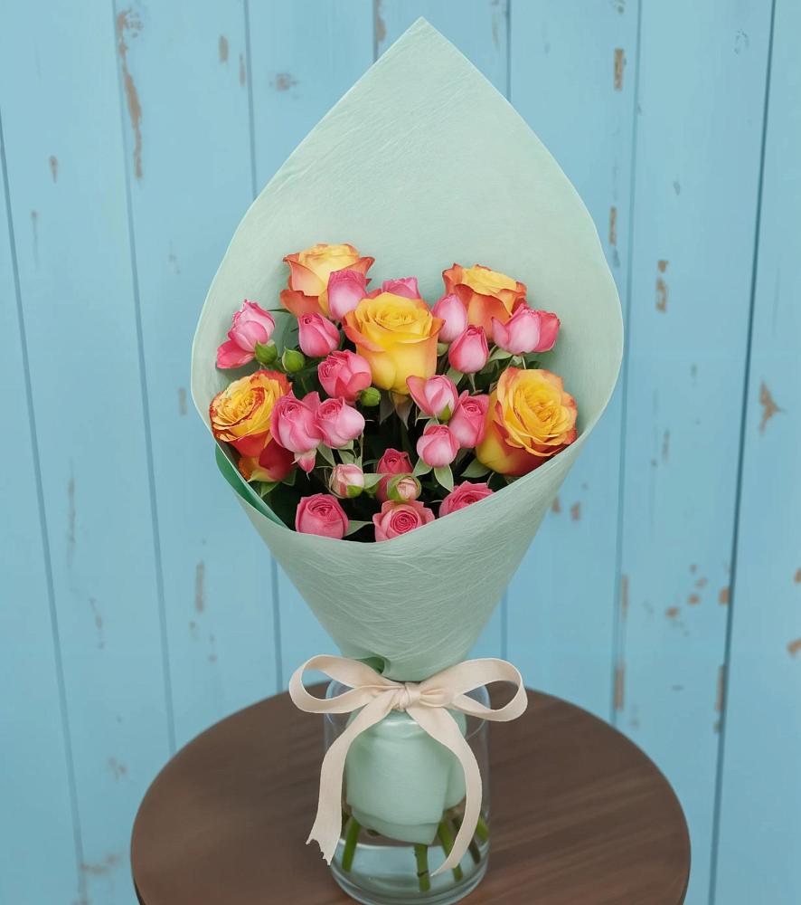 Букет цветов из: Розы в Истре