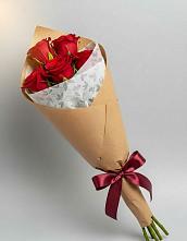 Букет цветов из:  Розы в Истре