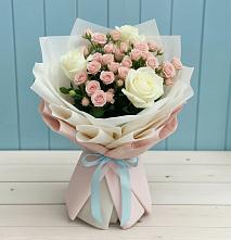 Букет цветов из:  Розы в Истре