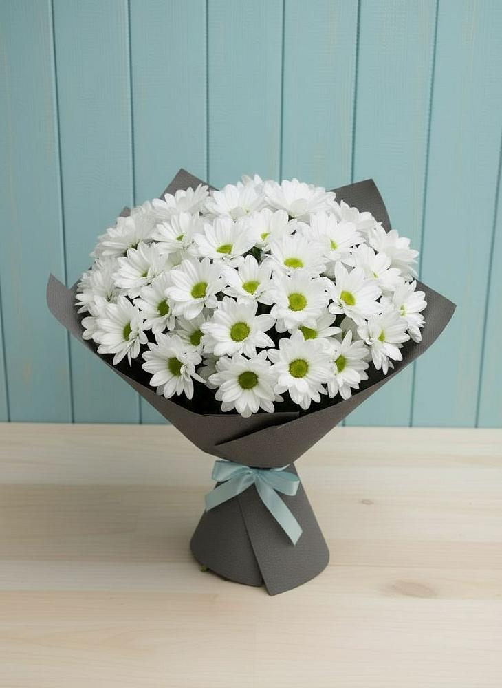 Букет цветов из: Хризантемы в Истре