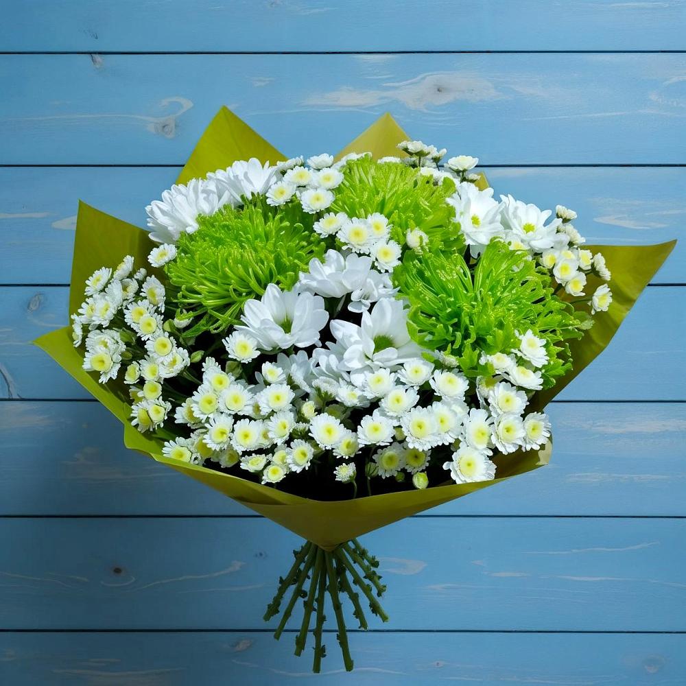 Букет цветов из: Хризантемы в Истре