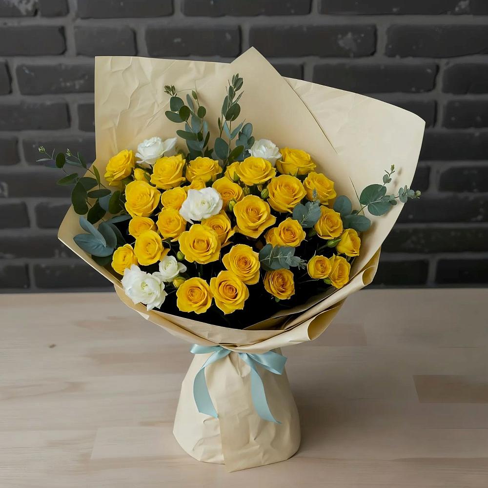 Букет цветов из: Розы в Истре