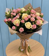 Букет цветов из:  Розы в Истре