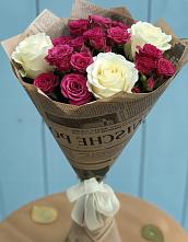 Букет цветов из:  Розы в Истре