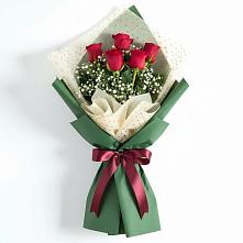 Букет цветов из:  Розы в Истре