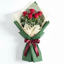 Букет цветов из:  Розы в Истре